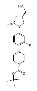 cas no 268209-15-0 is (S)-tert-butyl 4-(4-(5-(aminomethyl)-2-oxooxazolidin-3-yl)-2-fluorophenyl)piperazine-1-carboxylate