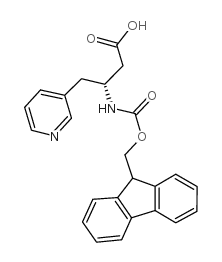 cas no 269396-66-9 is fmoc-(r)-3-amino-4-(3-pyridyl)-butyric acid