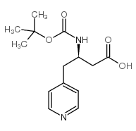 cas no 269396-68-1 is Boc-(R)-3-Amino-4-(4-pyridyl)-butyric acid