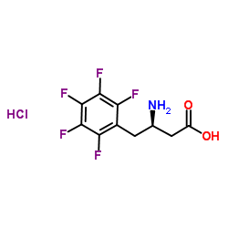 cas no 269398-92-7 is (r)-3-amino-4-pentafluorophenylbutanoic acid hydrochloride