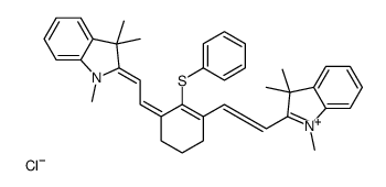 cas no 269401-43-6 is 2-[2-[3-[2-(1,3-Dihydro-1,3,3-trimethyl-2H-indol-2-ylidene)ethylidene]-2-(phenylthio)-1-cyclohexen-1-yl]ethenyl]-1,3,3-trimethyl-3H-indolium chloride