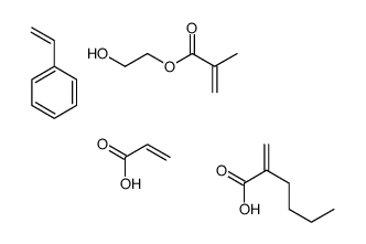 cas no 26985-11-5 is Acrylic acid, butyl acrylate, 2-hydroxyethyl methacrylate, styrene polymer