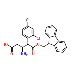 cas no 270063-49-5 is fmoc-(s)-3-amino-4-(2,4-dichloro-phenyl)-butyric acid