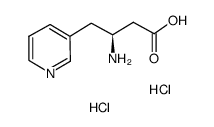 cas no 270063-59-7 is (S)-3-AMINO-4-(PYRIDIN-3-YL)BUTANOIC ACID DIHYDROCHLORIDE