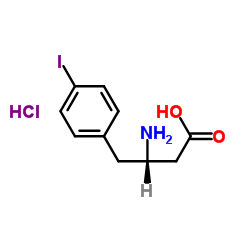 cas no 270065-70-8 is (s)-3-amino-4-(4-iodophenyl)butanoic acid hydrochloride