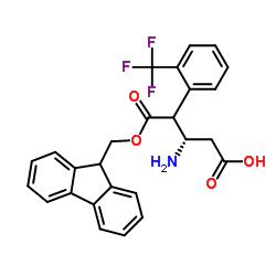 cas no 270065-75-3 is fmoc-(s)-3-amino-4-(2-trifluoromethyl-phenyl)-butyric acid