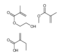 cas no 27012-37-9 is 2-hydroxyethyl 2-methylprop-2-enoate,2-methylidenebutanoic acid,methyl 2-methylprop-2-enoate
