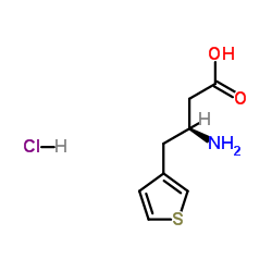 cas no 270262-99-2 is (s)-3-amino-4-(3-thienyl)butanoic acid hydrochloride