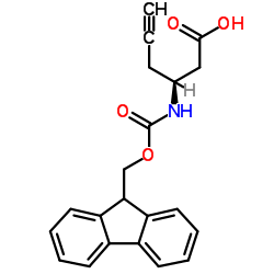 cas no 270596-48-0 is Fmoc-(S)-3-Amino-5-hexynoic acid