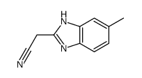 cas no 27099-22-5 is 1H-Benzimidazole-2-acetonitrile,5-methyl-(9CI)