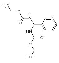 cas no 2744-17-4 is Carbamic acid,(3-pyridinylmethylene)bis-, diethyl ester (9CI)