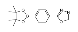 cas no 276694-19-0 is 2-[4-(4,4,5,5-tetramethyl-1,3,2-dioxaborolan-2-yl)phenyl]-1,3,4-oxadiazole