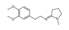 cas no 27737-38-8 is N-[2-(3,4-dimethoxyphenyl)ethyl]-1-methylpyrrolidin-2-imine