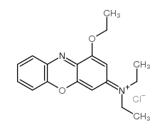 cas no 2787-91-9 is diethyl(3H-1-ethoxy-3-phenoxazinylidene)ammonium chloride