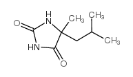 cas no 27886-67-5 is 2,4-Imidazolidinedione,5-methyl-5-(2-methylpropyl)-
