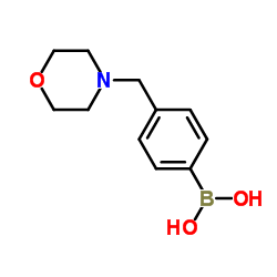 cas no 279262-23-6 is [4-(4-Morpholinylmethyl)phenyl]boronic acid
