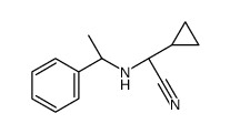cas no 281191-38-6 is (2R)-2-cyclopropyl-2-[[(1R)-1-phenylethyl]amino]acetonitrile