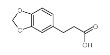 cas no 2815-95-4 is 3-(3,4-Methylenedioxyphenyl)propionic acid