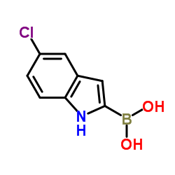 cas no 282528-62-5 is (5-Chloro-1H-indol-2-yl)boronic acid