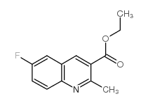 cas no 282540-26-5 is ethyl 6-fluoro-2-methylquinoline-3-carboxylate
