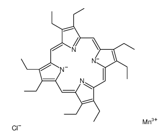 cas no 28265-17-0 is 2,3,7,8,12,13,17,18-OCTAETHYL-21H,23H-PORPHINE MANGANESE(III) CHLORIDE