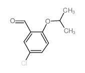 cas no 28396-34-1 is 5-CHLORO-2-ISOPROPOXYBENZALDEHYDE