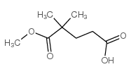 cas no 2840-71-3 is 5-METHOXY-4,4-DIMETHYL-5-OXOPENTANOIC ACID