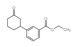 cas no 284022-81-7 is ethyl 3-(3-oxocyclohexyl)benzoate