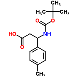 cas no 284493-60-3 is 3-N-BOC-3-(4-METHYLPHENYL)PROPIONIC ACID