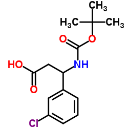 cas no 284493-67-0 is DL-N-Boc-β-(3-Chlorophenyl)-alanine