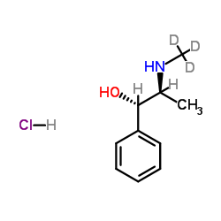 cas no 284665-25-4 is (1s,2s)-(+)-pseudoephedrine-d3 hcl (n-methyl-d3)