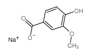 cas no 28508-48-7 is 4-HYDROXY-3-METHOXYBENZOIC ACID SODIUM SALT