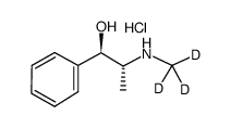 cas no 285979-74-0 is (1R)-1-phenyl-2-(trideuteriomethylamino)propan-1-ol,hydrochloride
