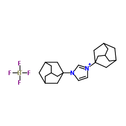 cas no 286014-42-4 is 1,3-Bis(1-adamantyl)imidazolium tetrafluoroborate