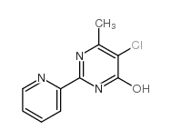 cas no 286430-67-9 is 5-CHLORO-6-METHYL-2-(2-PYRIDYL)PYRIMIDIN-4-OL