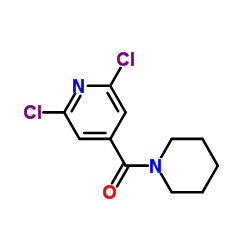 cas no 287196-80-9 is 2,6-Dichloro-4-(piperidin-1-ylcarbonyl)pyridine
