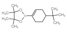 cas no 287944-06-3 is 2-[4-(1,1-DIMETHYLETHYL)-1-CYCLOHEXEN-1-YL]-4,4,5,5-TETRAMETHYL-1,3,2-DIOXABOROLANE