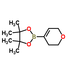 cas no 287944-16-5 is 3,6-Dihydro-2H-pyran-4-boronic acid pinacol ester
