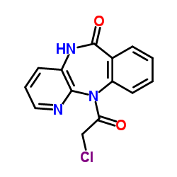 cas no 28797-48-0 is 5,11-Dihydro-11-chloroacetyl-6h-pyrido[2,3-b][1,4]benzodiazepine-6-one
