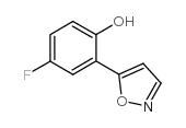 cas no 288401-62-7 is 4-fluoro-2-(5-isoxazolyl)phenol