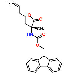 cas no 288617-77-6 is (2R)-2-[[(9H-Fluoren-9-ylmethoxy)carbonyl]amino]-2-methyl-6-heptenoic acid