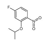 cas no 28987-46-4 is 4-FLUORO-2-ISOPROPOXY-1-NITROBENZENE