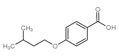 cas no 2910-85-2 is Benzoic acid,4-(3-methylbutoxy)-