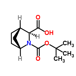 cas no 291775-59-2 is (3S)-N-Boc-2-azabicyclo[2.2.1]heptane-3-carboxylic acid