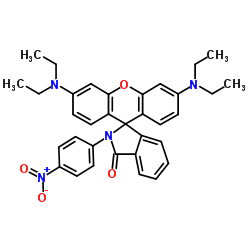 cas no 29199-09-5 is 3',6'-BIS(DIETHYLAMINO)-2-(4-NITROPHENYL)SPIRO[ISOINDOLE-1,9'-XANTHENE]-3-ONE