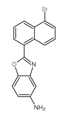 cas no 292058-50-5 is 2-(5-bromo-naphthalen-1-yl)-benzooxazol-5-ylamine
