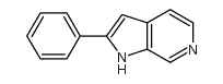 cas no 2922-07-8 is 2-phenyl-1h-pyrrolo[2,3-c]pyridine