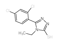 cas no 29527-30-8 is 5-(2,4-DICHLOROPHENYL)-4-ETHYL-4H-1,2,4-TRIAZOLE-3-THIOL