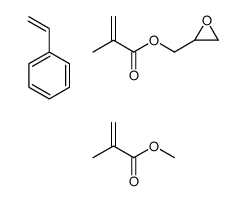 cas no 29564-58-7 is methyl 2-methylprop-2-enoate,oxiran-2-ylmethyl 2-methylprop-2-enoate,styrene
