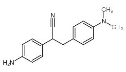 cas no 2958-49-8 is 2-(4-aminophenyl)-3-[4-(dimethylamino)phenyl]propanenitrile